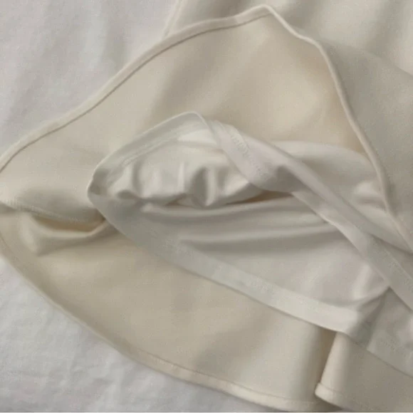 Express White Ruffle Mini Dress - Picture 5 of 6